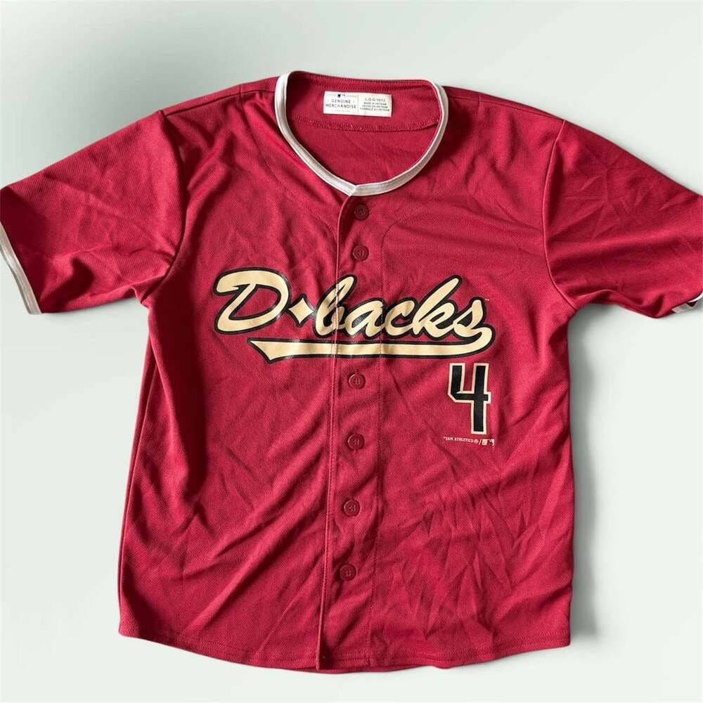 Genuine Merchandise Arizona Diamondbacks Marte 4 Size 10/12 kids Jersey
